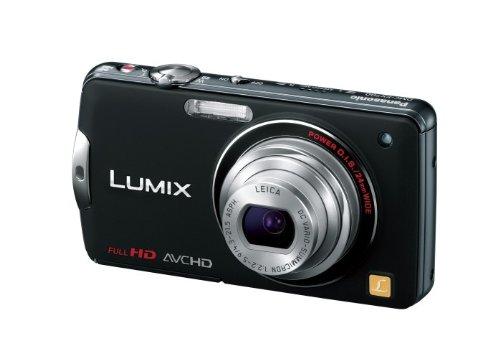 【中古】パナソニック デジタル写真機 LUMIX FX700 エクストラブラック DMC-FX700-K 1410万絵素 光学5倍望遠レンズ 広角24粍 3.0型タッチパネル液晶 盛りだくさん固定ディスク映像 弾丸道路連写