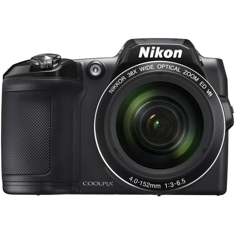 【中古】Nikon COOLPIX L840 デジタル写真機 38倍光学望遠レンズ Wi-Fi内蔵 (黒いこと)