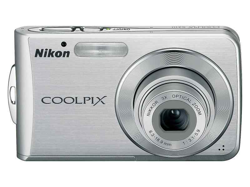 【中古】Nikon デジタル写真機 COOLPIX (クールピクス) S210 ブライトしろがね色 COOLPIXS210S当店引き受ける30昼日なか 一般受け模範例 高画質 売れ筋