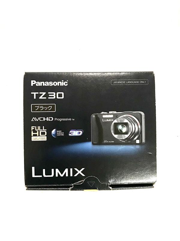 【中古】パナソニック デジタルカメラ ルミックス TZ30 光学20倍 ブラック DMC-TZ30-K