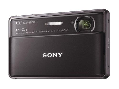 【中古】SONY デジタルカメラ Cyber-Shot(サイバーショット) TX100V 1620万画素CMOS 光学ｘ4 ブラック DSC-TX100V/B
