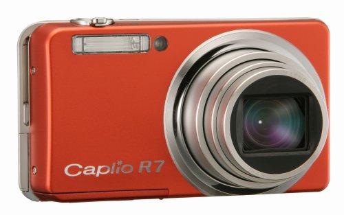 【中古】RICOH デジタルカメラ Caplio (キャプリオ) R7 オレンジ 800万画素 光学7.1倍ズーム CAPLIOR7OR当店保証30日間 人気モデル 高画質 売れ筋｜京都LaVIE店