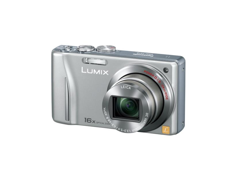 【中古】パナソニック デジタル写真機 ルミックス しろがね色 DMC-TZ18-S