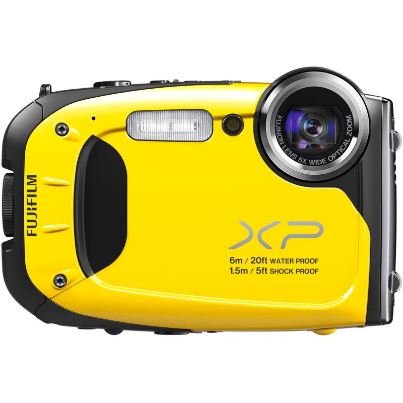 【中古】16MP FINEPIX XP60 イエロー。当店保証30日間 人気モデル 高画質 売れ筋