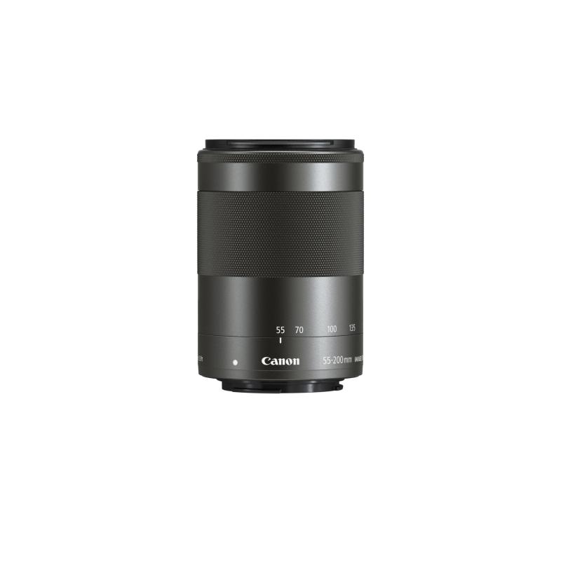 【中古】キヤノン 望遠望遠レンズ EF-M55-200粍 F4.5-6.3 IS STM 銀鏡受け答え専用 EF-M55-200ISSTM キヤノン EF-M