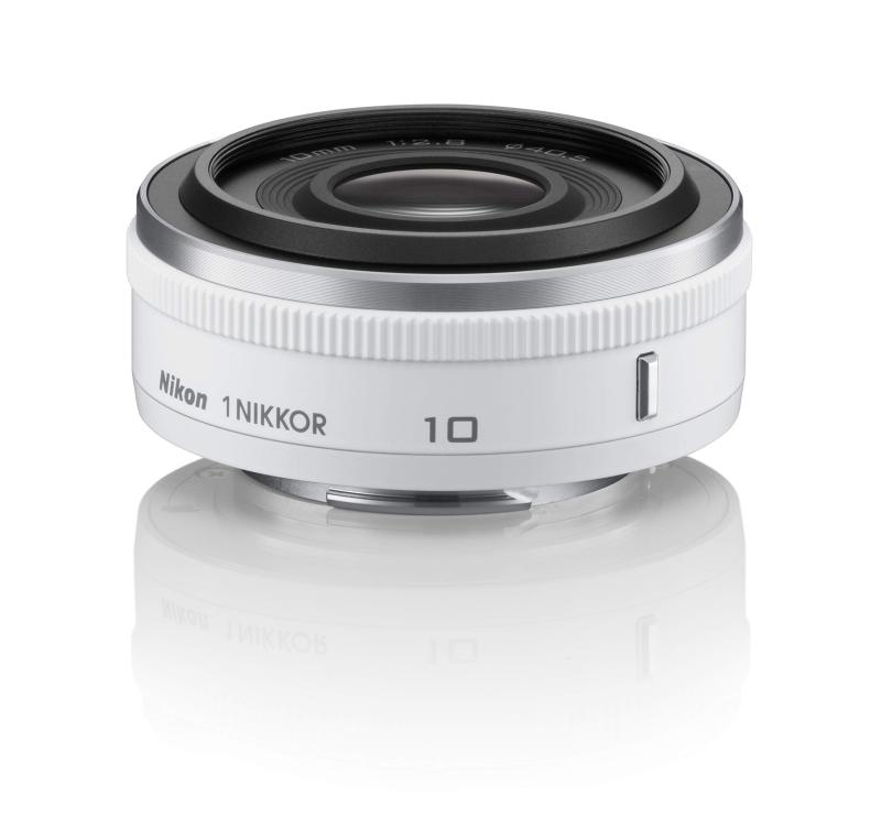 【中古】Nikon 単焦点レンズ 1 NIKKOR 10mm f/2.8 ホワイト ニコンCXフォーマット専用当店保証30日間 人気モデル 高画質 売れ筋|京都LaVIE店