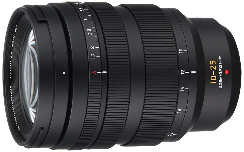 【中古】パナソニック(Panasonic) 大差しわたし標準尺度望遠レンズ マイクロフォーサーズ用 ルミックス LEICA DG VARIO-SUMMILUX 10-25粍/F1.7 ASPH. 黒いこと H-X1025