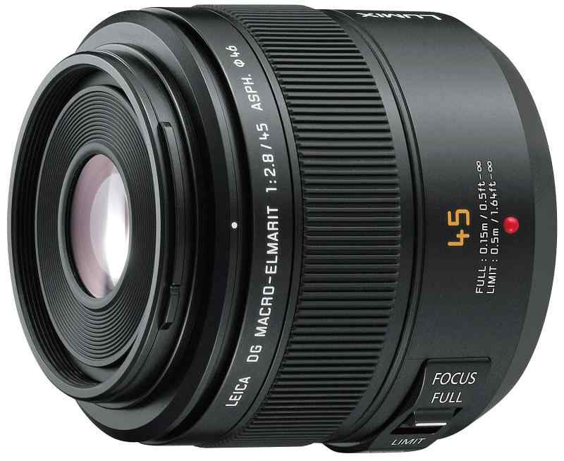 【中古】パナソニック(Panasonic) Panasonic マイクロフォーサーズ用 ライカ DG MACRO-ELMARIT 45粍 F2.8 ASPH. MEGA O.I.S 単興味の中心 マクロ命令水晶体 H-ES045