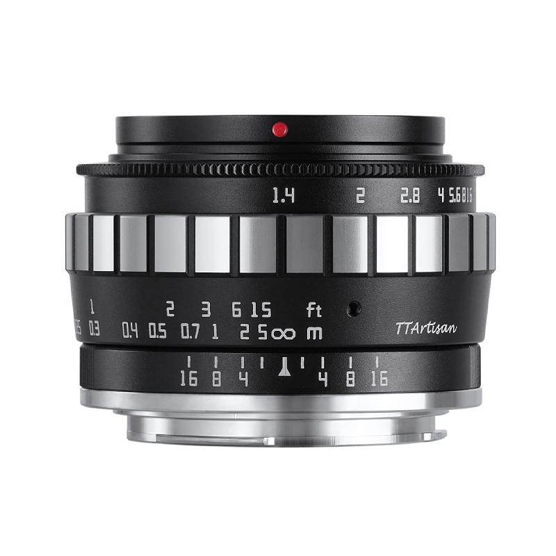 【中古】TTArtisan 23mm F1.4 RFマウント MF 単焦点レンズ APS-C (・メーカー2年付) キャノンRF互換品 EOS-R マニュアルフォーカス 大口径 広角 金属製 コンパクト 小型 軽量 ミラーレス用 スナッ｜京都LaVIE店