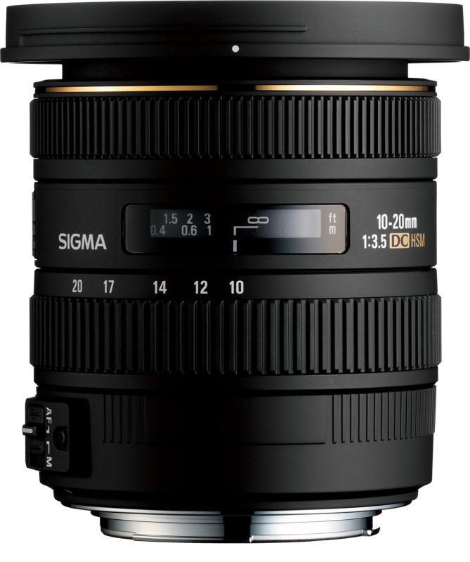 【中古】シグマ(Sigma) SIGMA 超広角望遠レンズ 10-20粍 F3.5 EX DC HSM キヤノン用 APS-C専用 202545