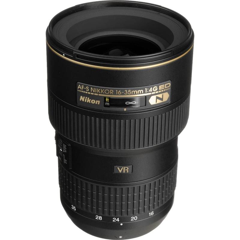 【中古】Nikon 広角望遠レンズ AF-S NIKKOR 16-35粍 f/4G ED VR フルサイズ相応う当店引きうける30昼日なか 一般受けひな形 高画質 売れ筋