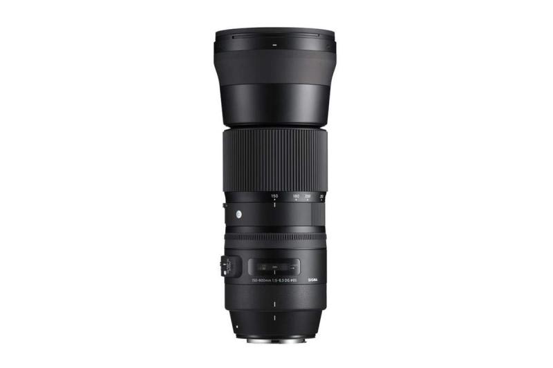 【中古】SIGMA 望遠望遠レンズ Contemporary 150-600粍 F5-6.3 DG os HSM ニコン用 745554