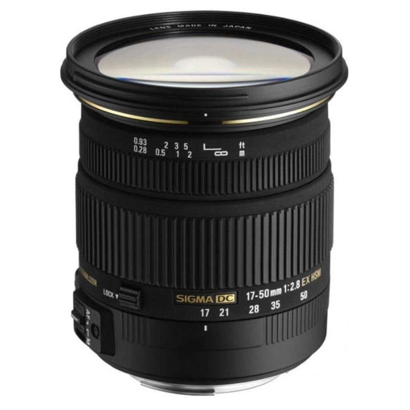 【中古】SIGMA 標準尺度望遠レンズ 17-50粍 F2.8 EX DC HSM ソニー用 APS-C専用