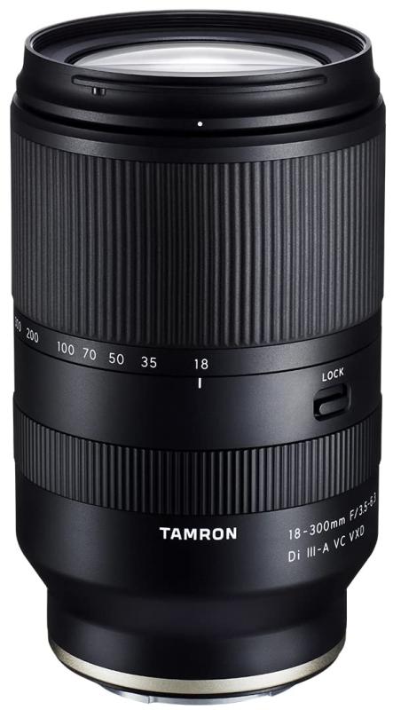 【中古】Tamron 18-300粍 F/3.5-6.3 Di III-A VC VXD 水晶体 Sony E APS-C 鏡鑑レスカメラ用 (黒いこと)