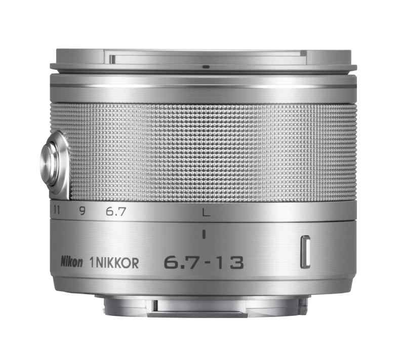 【中古】Nikon 広角望遠レンズ 1 NIKKOR VR 6.7-13粍 f/3.5-5.6 しろがね色 ニコンCX初期化専用