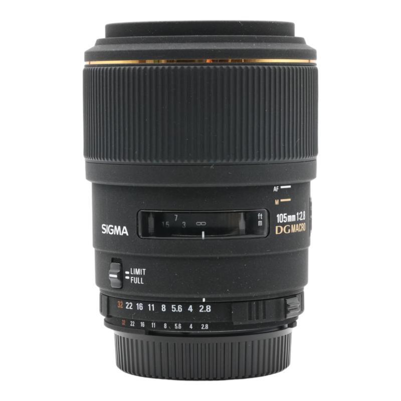 【中古】シグマ 105mm F2.8 EX DG MACRO ニコン用｜京都LaVIE店