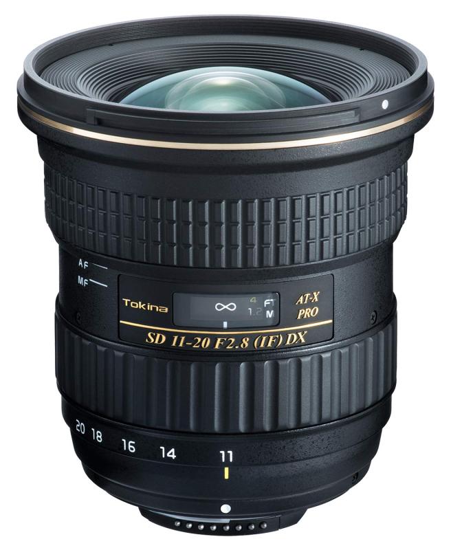 【中古】Tokina 超広角ズームレンズ AT-X 11-20 F2.8 PRO DX 11-20mm F2.8 ニコンF用 フード付属 APS-C対応 634387