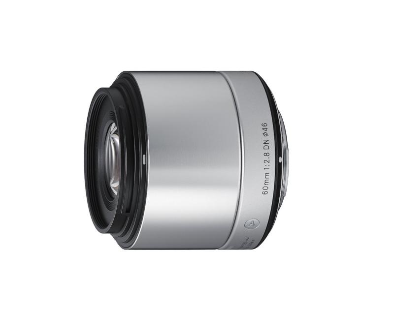 【中古】シグマ(Sigma) SIGMA 単興味の中心望遠水晶体 Art 60粍 F2.8 DN しろがね色 マイクロフォーサーズ用 929770