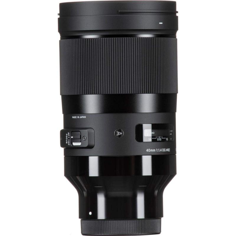 【中古】シグマ(Sigma) SIGMA 単焦点標準レンズ 40mm F1.4 DG HSM | Art A018 SONY-Eマウント用 ミラーレス(フルサイズ)専用