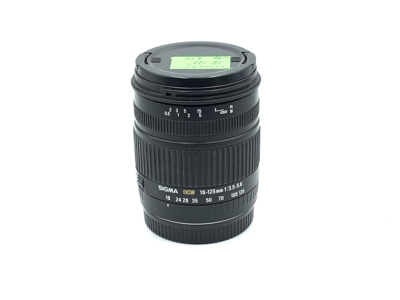 【中古】シグマ 18-125mm F3.8-5.6 DC OS HSM キヤノン用当店保証30日間 人気モデル 高画質 売れ筋 12,096円