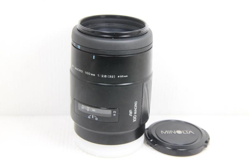 【中古】Minolta AF 水晶体 100粍 F2.8 Macro New