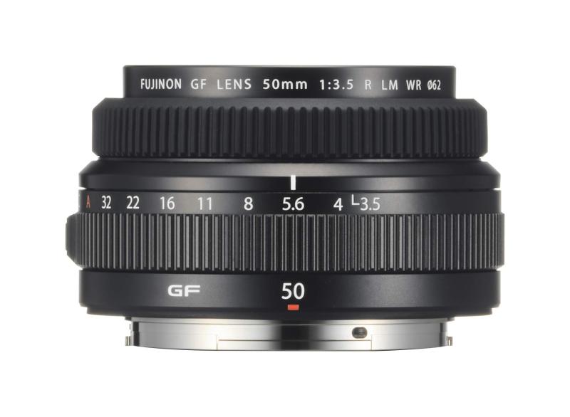【中古】FUJIFILM Gマウント 交換レンズ フジノン 単焦点 標準 50mm F3.5通し 防塵防滴耐低温 リニアモーター(静音) 絞りリング F GF50MMF3.5 R LM WR
