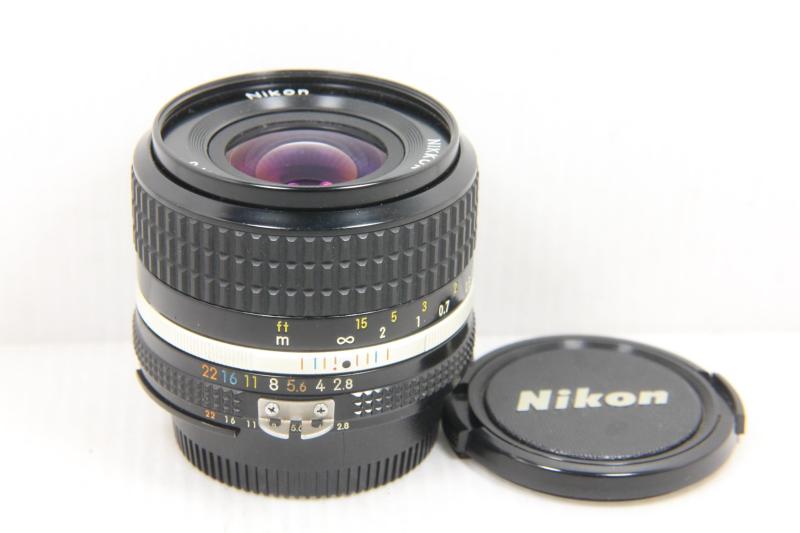 【中古】Nikon MF水晶体 Ai 35粍 F2.8s