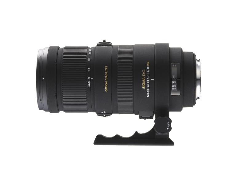 【中古】SIGMA 望遠望遠レンズ APO 120-400粍 F4.5-5.6 DG os HSM ソニー用 フルサイズ相応う