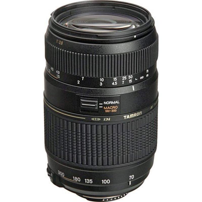【中古】TAMRON AF 70-300粍 F4-5.6 Di LD MACRO 1:2 ニコン用 A17N