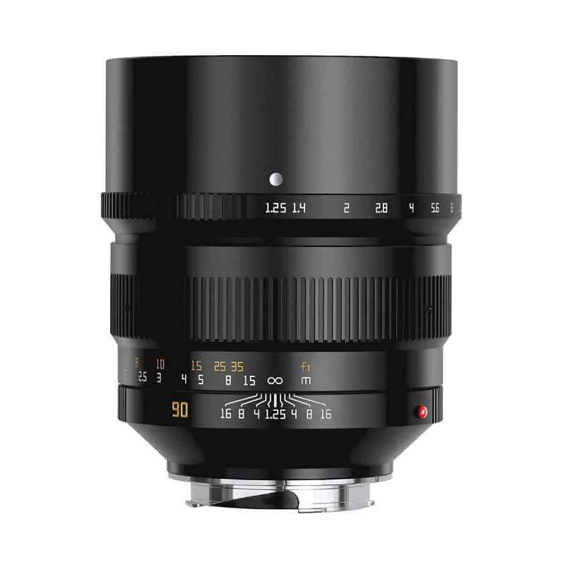 【中古】TTArtisan 90粍 f/1.25 Mマウント ライカM 黒いこと 水晶体 銘匠光学 2年