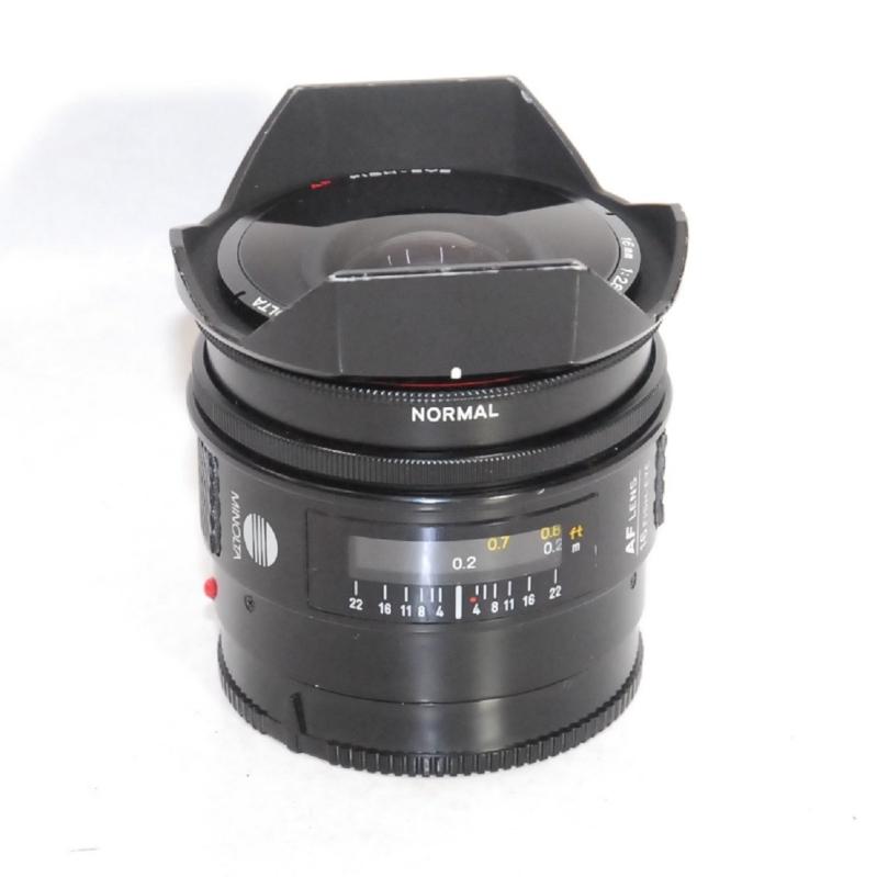 【中古】Minolta AF 水晶体 16粍 F2.8 フィッシュアイ その他-日用品雑貨・文房具・手芸