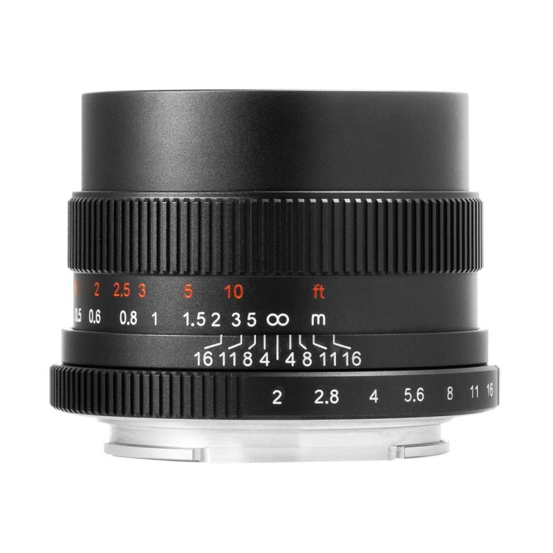【中古】七工匠 7Artisans 35mm F2 フード組込 Eマウント ソニーE ブラック｜京都LaVIE店