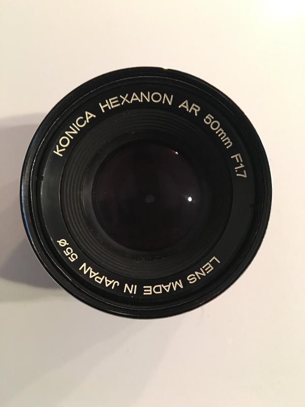 【中古】Konica Hexanon AR 50 mm f1.7当店保証30日間 人気モデル 高画質 売れ筋