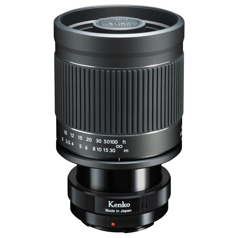 【中古】Kenko 望遠レンズ ミラーレンズ 400mm F8 NII ソニーE用 マニュアルフォーカス フルサイズ対応 KF-M400SENII