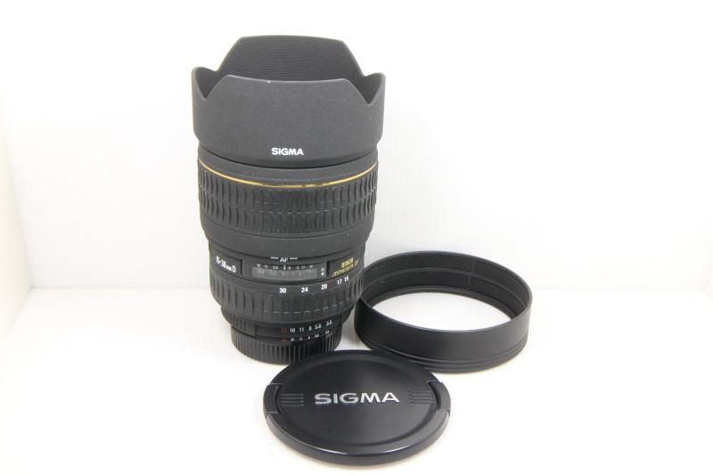 【中古】Sigma AF 15-30粍 F3.5-4.5 DG ニコン用