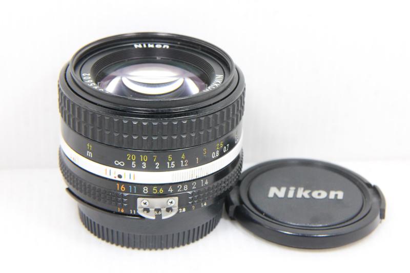【中古】Nikon MF水晶体 Ai 50粍 F1.4s