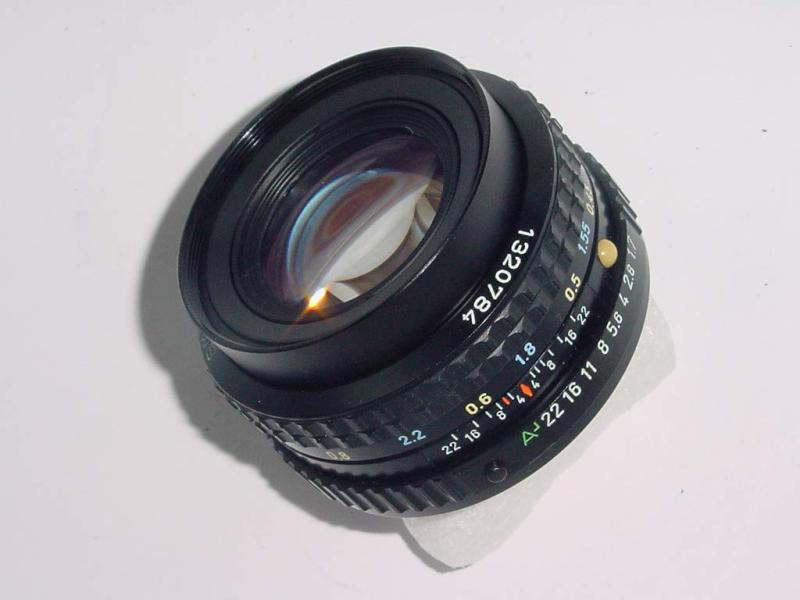 【中古】SMC pentax-a 50 粍 f1.7写真機水晶体