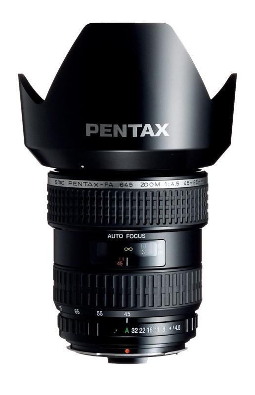 【中古】PENTAX 45-85mm 645N レンズ ケース付き