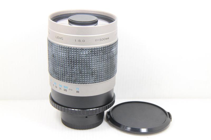 【中古】Kenko デジタルカメラ用 ミラーレンズ500mmF8 超望遠レンズ ニコンマウント
