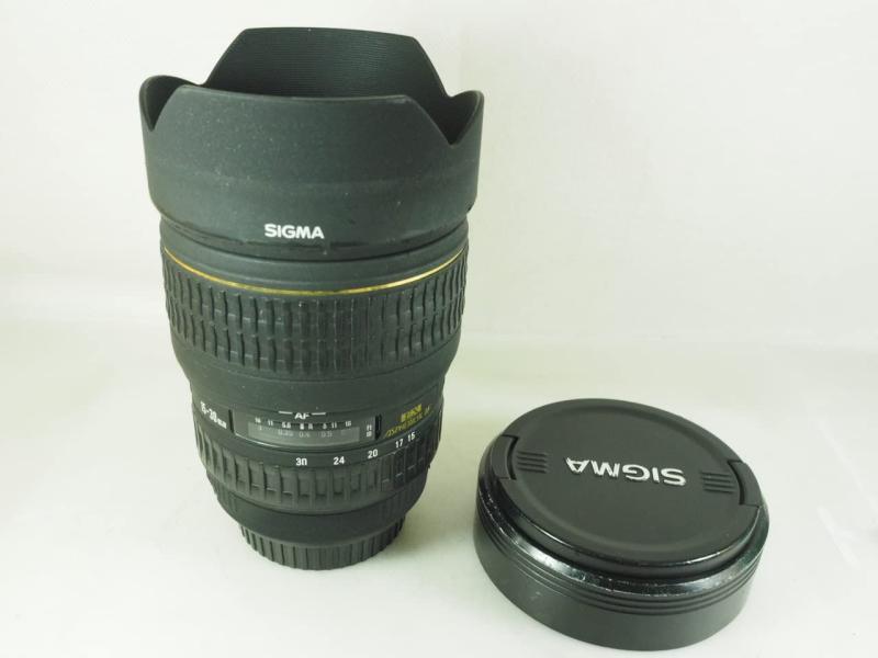 【中古】Sigma AF 15-30粍 F3.5-4.5 DG キヤノン用