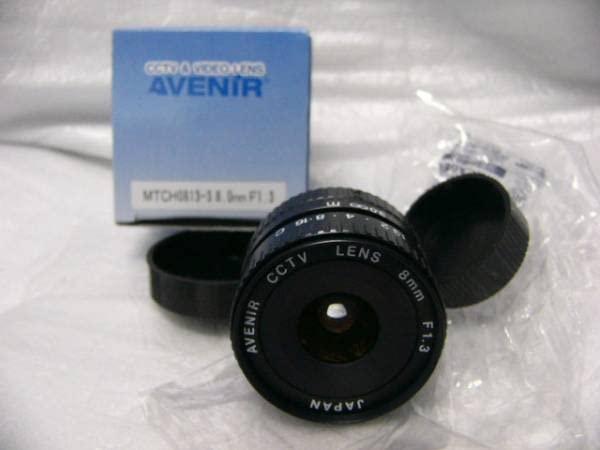 【中古】AVENIR LENS(精工) Cマウント 水晶体 8粍 F1.3 MTCH0813-3