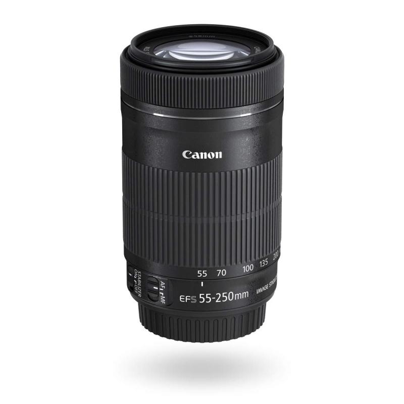 【中古】キヤノン EF-S55-250mm F4-5.6 IS STM※EF-Sレンズ（APS-Cサイズ用） EF-S55-250ISSTM当店保証30日間 人気モデル 高画質 売れ筋｜京都LaVIE店