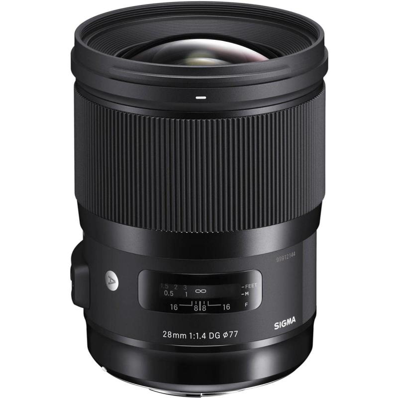 【中古】SIGMA(シグマ) カメラレンズ　28mm F1.4 DG HSM　Art【Lマウント】 ［ライカL /単焦点レンズ］｜京都LaVIE店 99,880円
