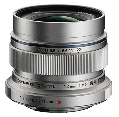 【中古】Olympus M. Zuiko Digital ED 12mm f/2.0 Lens for Micro Four Thirds Cameras - International Version (No Warranty) [並行輸入品]