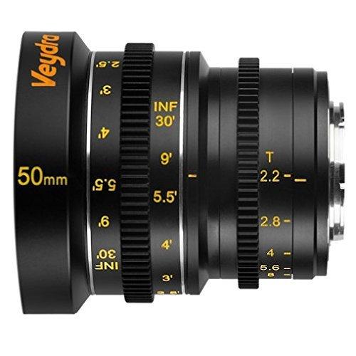 【中古】Veydra Mini Prime 50粍 T2.2 Micro4/3 Mount Cinema Lens Imperial Standard Focus Scale by Veydra [並行輸入品]