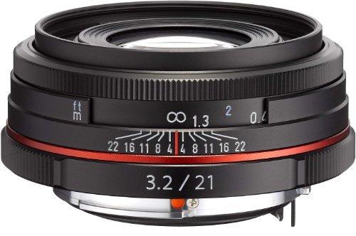 【中古】PENTAX Limited lens-thin wide-angle single focus lens 固定ディスク PENTAX-DA21mmF3.2AL Limited Black K mount APS-C size 21410 [並行輸入品]