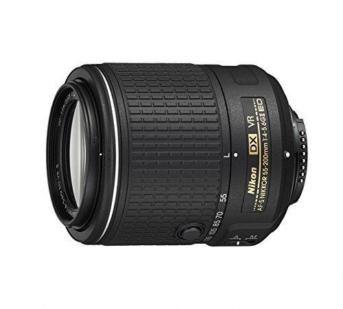【中古】Nikon replacement lens AF-S DX NIKKOR 55-200粍 f / 4-5.6G ED VR II Nikon F mount [並行輸入品]