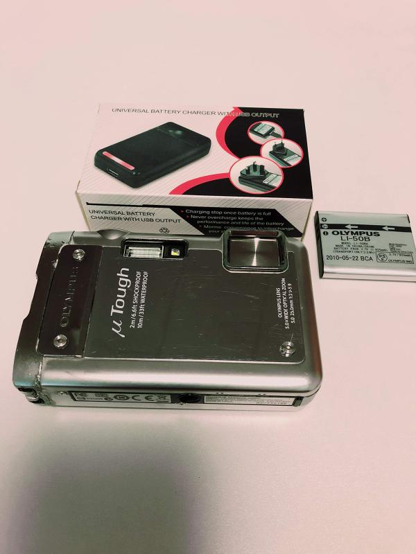 【中古】OLYMPUS 防水デジタルカメラ μ TOUGH 8010 μ TOUGH-8010|京都LaVIE店