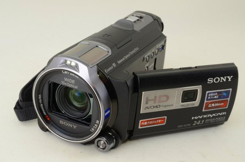 【中古】SONY 固定ディスクテレビカメラ Handycam PJ760V 黒いこと HDR-PJ760V