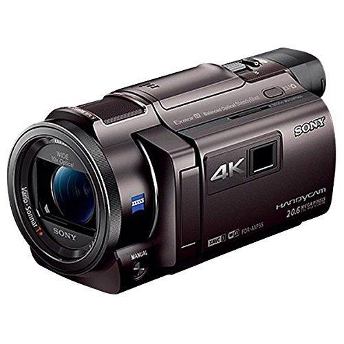 【中古】SONY 4Kテレビカメラ Handycam FDR-AXP35 ブロンズ赤銅色 光学10倍 FDR-AXP35-TI